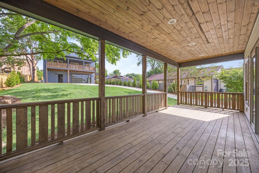 Plenty of room for grills and furniture out here Plenty of room for grills and furniture out here