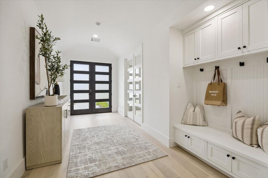 Furnished interior view inside a new home in , Houston (Image 6).