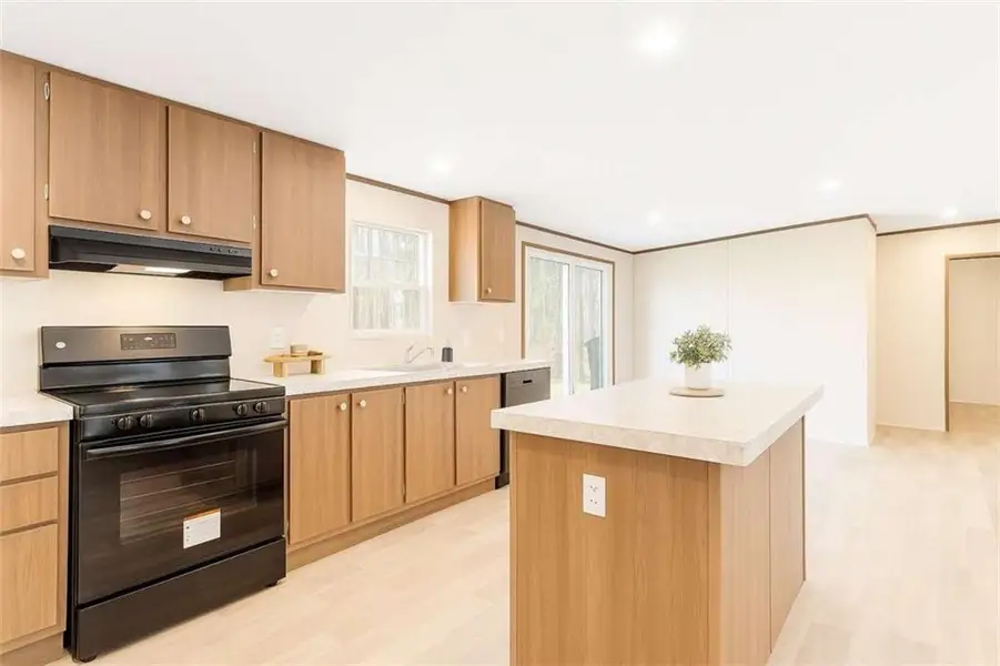 Furnished interior view inside a new home in , Ellijay (Image 4).
