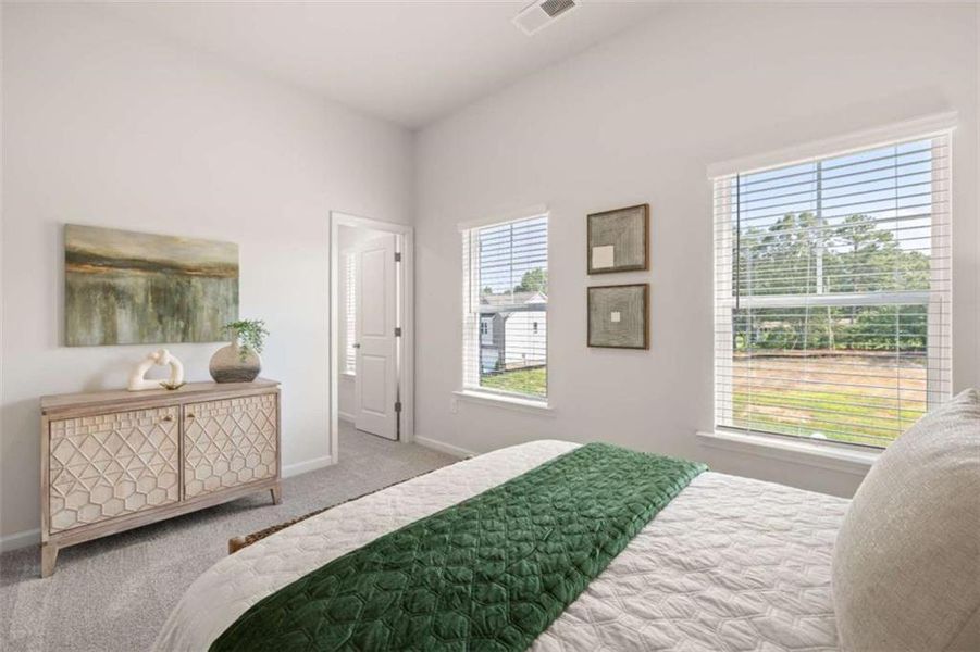 Furnished interior view inside a new home in Kingsmere Estates, Loganville (Image 21).
