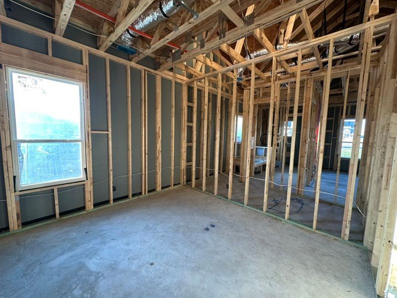 In-progress construction of a new home in Fannin Ranch, Leonard, TX (Image 9).