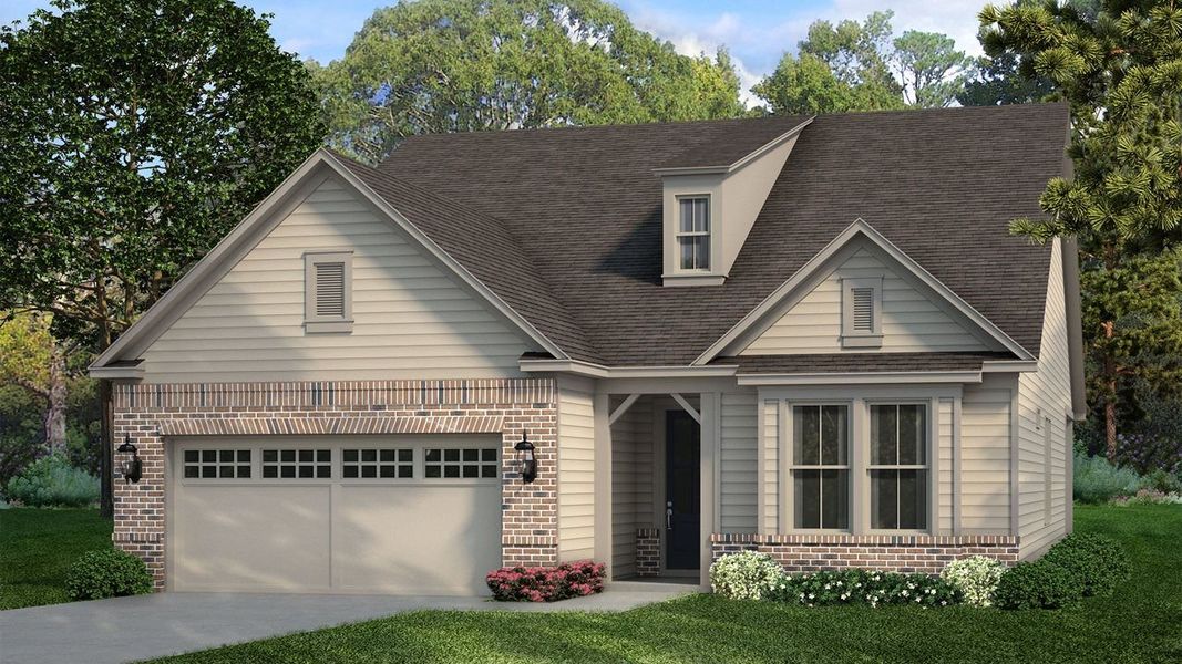 Elevation AB - Brick