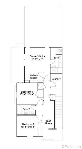2D floor plan layout of this home in , Thornton, CO (Image 4).