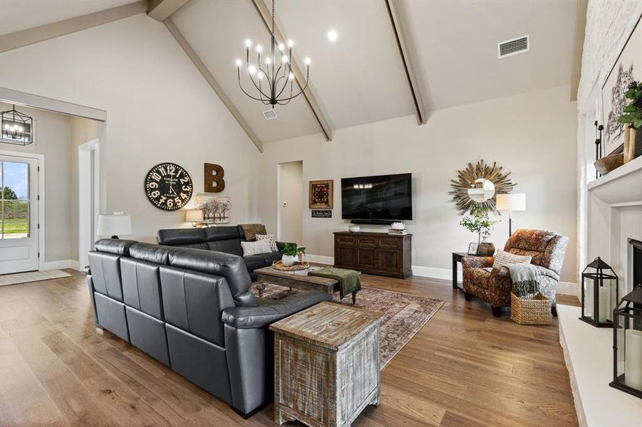 Furnished interior view inside a new home in , Caddo Mills (Image 7). Furnished interior view inside a new home in , Caddo Mills (Image 7).