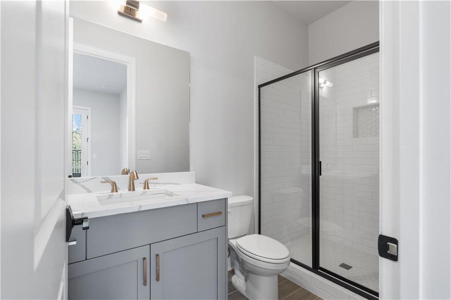 Furnished interior view inside a new home in Waterside Single Family, Peachtree Corners (Image 35).