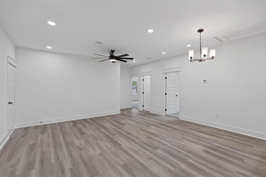 Spacious, unfurnished interior of a new home in , Humble (Image 37). Spacious, unfurnished interior of a new home in , Humble (Image 37).