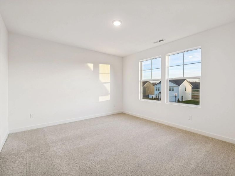 Spacious, unfurnished interior of a new home in Calista Farms, White House (Image 25). Spacious, unfurnished interior of a new home in Calista Farms, White House (Image 25).