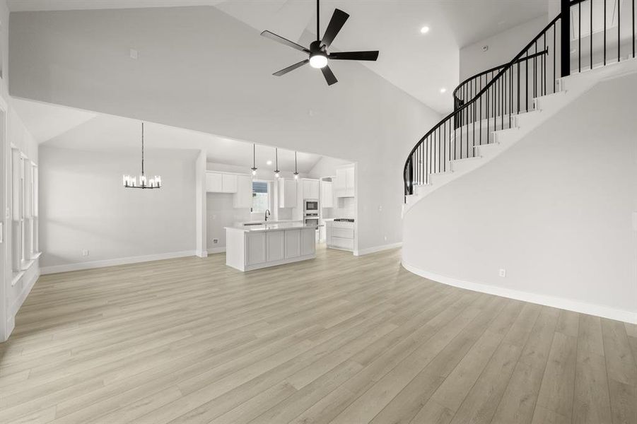 Spacious, unfurnished interior of a new home in Westside Preserve, Midlothian (Image 23).