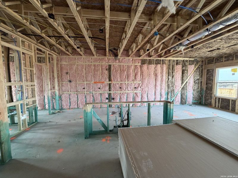 In-progress construction of a new home in The Wilder, Adkins, TX (Image 10).