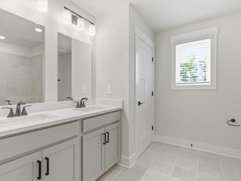Furnished interior view inside a new home in Cedar Shoals - Signature Collection, Piedmont (Image 8).