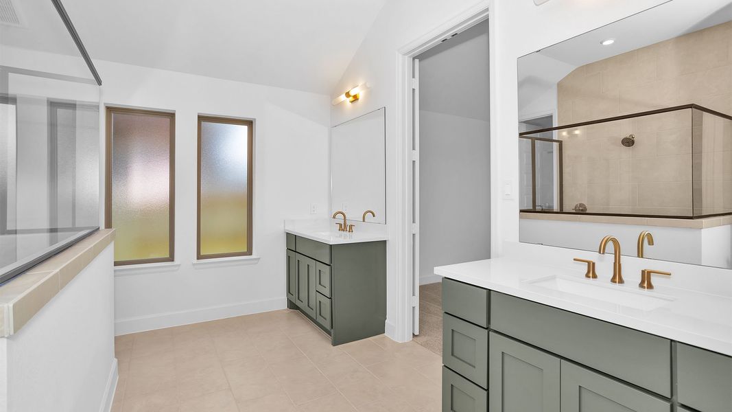 Furnished interior view inside a new home in Grange, Katy (Image 6).