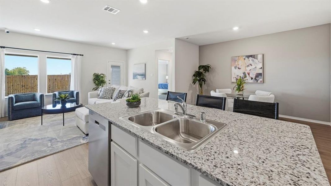 Furnished interior view inside a new home in Sweetwater Springs, Sherman (Image 35).