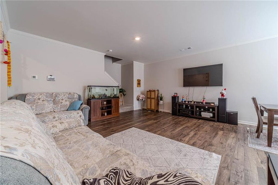 Furnished interior view inside a new home in , Buford (Image 18). Furnished interior view inside a new home in , Buford (Image 18).