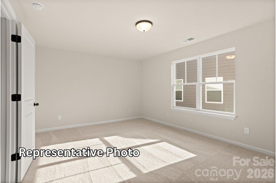 Spacious, unfurnished interior of a new home in Villas at Prestwick, Mooresville (Image 6). Spacious, unfurnished interior of a new home in Villas at Prestwick, Mooresville (Image 6).