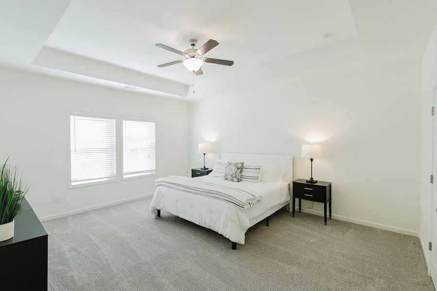 Furnished interior view inside a new home in Downtown Fausett, Dawsonville (Image 26). Furnished interior view inside a new home in Downtown Fausett, Dawsonville (Image 26).