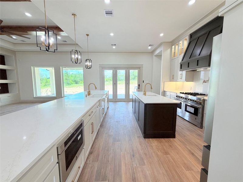 Furnished interior view inside a new home in , Washington (Image 10).