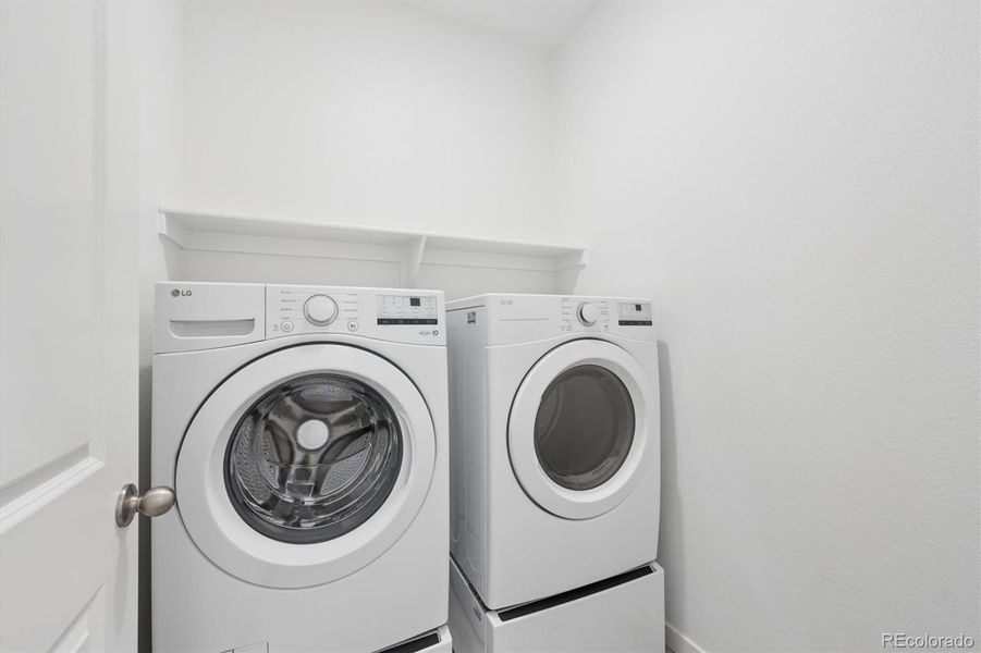 Main floor laundry. Brand new washer and dryer included Main floor laundry. Brand new washer and dryer included