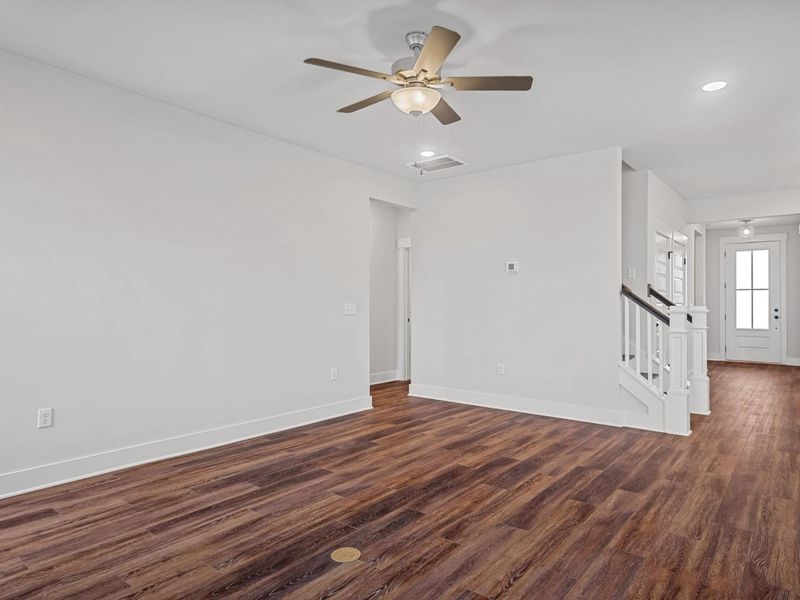Spacious, unfurnished interior of a new home in Calista Farms, White House (Image 22).