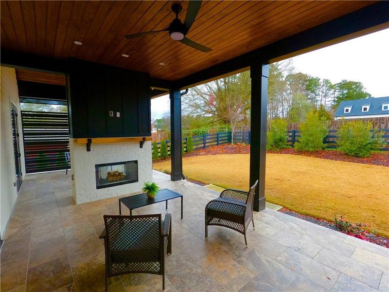 Exterior details and patio area of a home in , Alpharetta (Image 3).