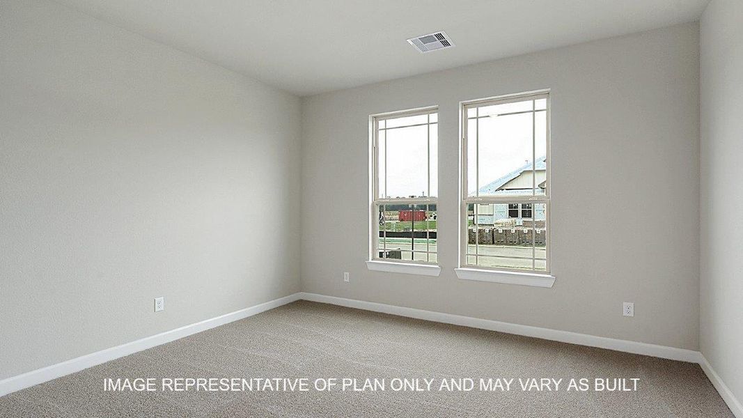 Spacious, unfurnished interior of a new home in Wellborn Settlement, College Station (Image 13).