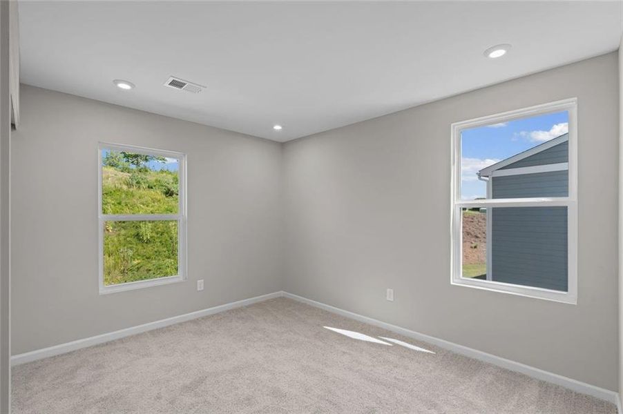 Spacious, unfurnished interior of a new home in Villas at Gold Creek, Dawsonville (Image 34). Spacious, unfurnished interior of a new home in Villas at Gold Creek, Dawsonville (Image 34).