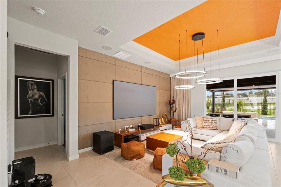 Furnished interior view inside a new home in Willow Ridge, Montverde (Image 6). Furnished interior view inside a new home in Willow Ridge, Montverde (Image 6).