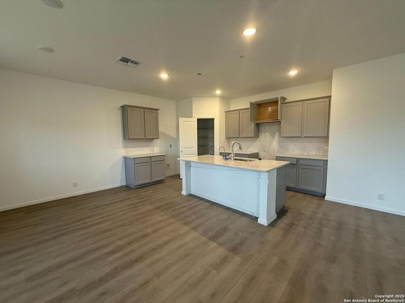 Furnished interior view inside a new home in Meadows at Hennersby Hollow 40's, San Antonio (Image 7).