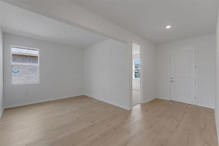 Spacious, unfurnished interior of a new home in River Hall, Alva (Image 19). Spacious, unfurnished interior of a new home in River Hall, Alva (Image 19).