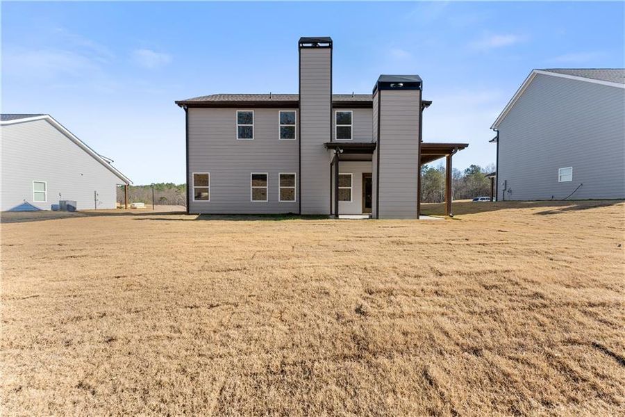 Exterior details and patio area of a home in , Lula (Image 26).