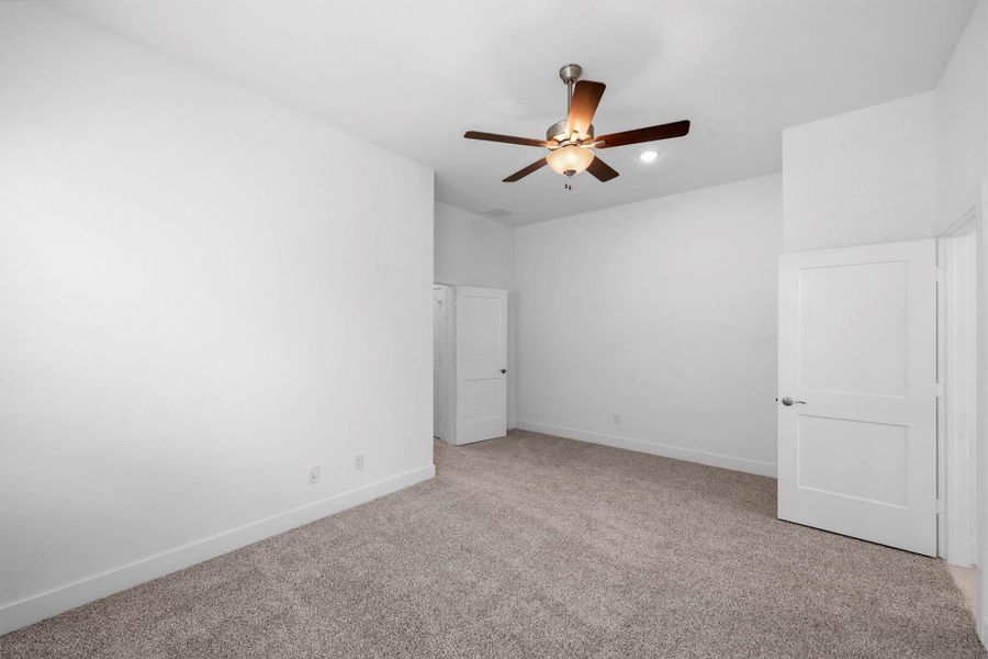 Spacious, unfurnished interior of a new home in Bridgeland, Cypress (Image 22). Spacious, unfurnished interior of a new home in Bridgeland, Cypress (Image 22).