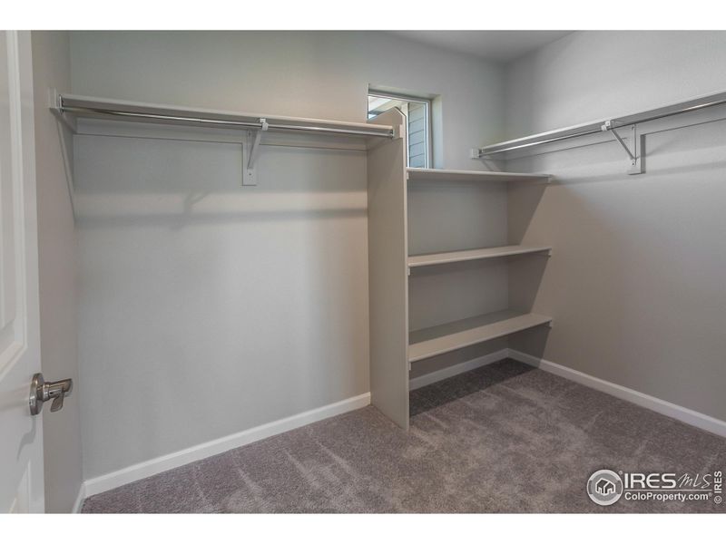 Primary Walk In Closet