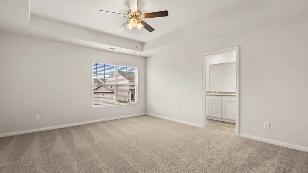Representative unfurnished interior of a home built from the Darwin by D.R. Horton in Poplar Preserve, Newnan (Image 16).