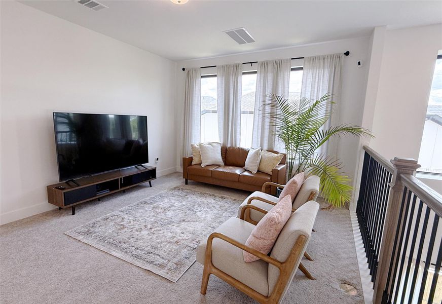 Furnished interior view inside a new home in , Fulshear (Image 7).