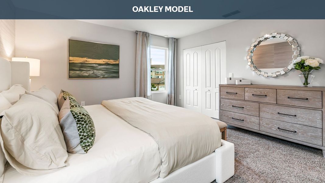 Representative furnished interior of a home built from the Oakley by D.R. Horton in Corsair, Middleburg (Image 14).