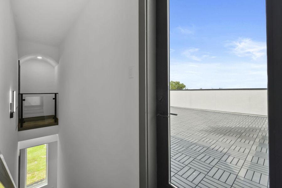 Exterior details and patio area of a home in , Houston (Image 21). Exterior details and patio area of a home in , Houston (Image 21).