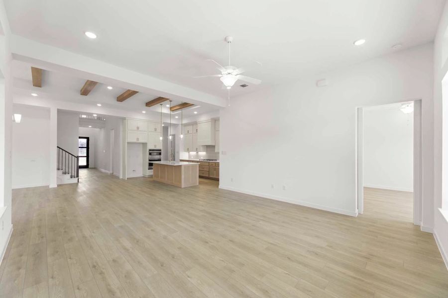 Open Kitchen-Living-Dining Room Representative Photo