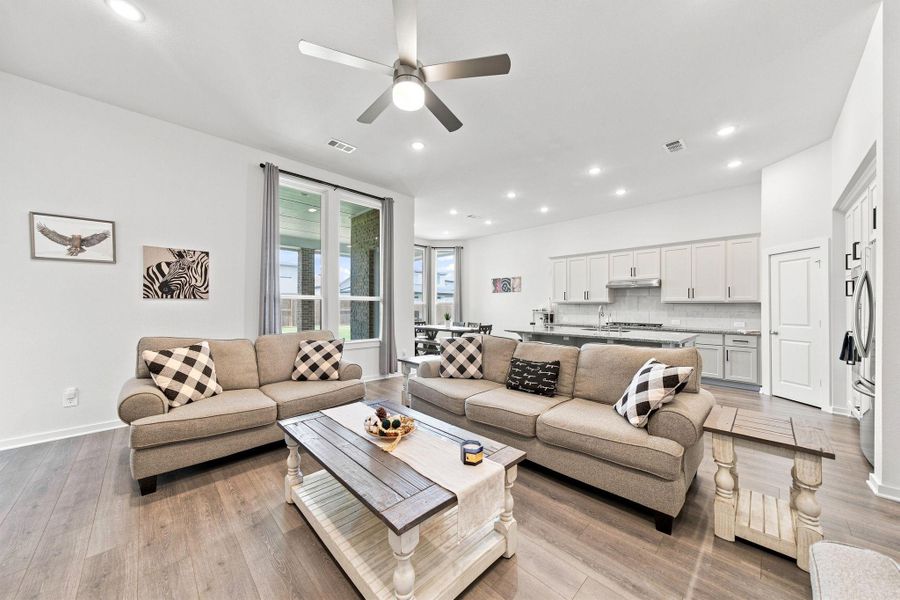 Furnished interior view inside a new home in , Fulshear (Image 14). Furnished interior view inside a new home in , Fulshear (Image 14).