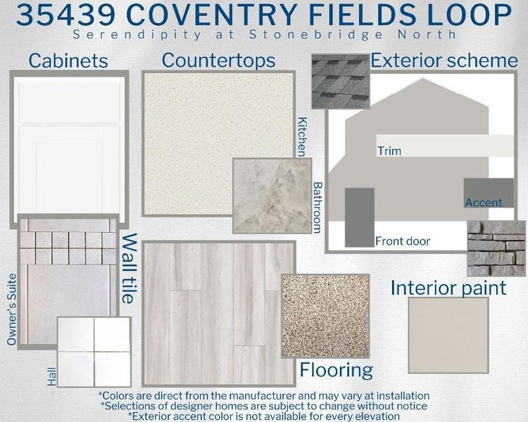 Serendipity - Colors for this home