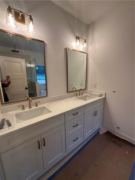 Furnished interior view inside a new home in , Covington (Image 9).