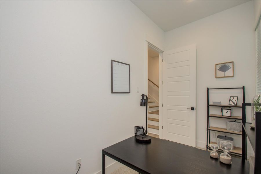 Flex room on the second floor - home office, gym, playroom, TV room... you name it!