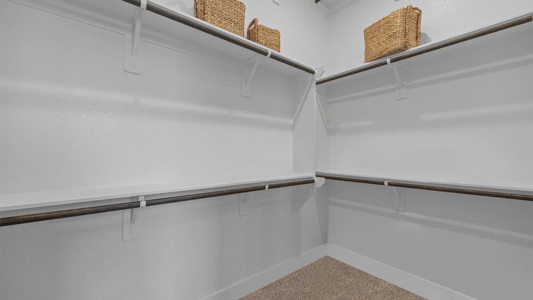 Representative unfurnished interior of a home built from the Bonneville by Chesmar Homes in Attwater 55s, Waller (Image 22).