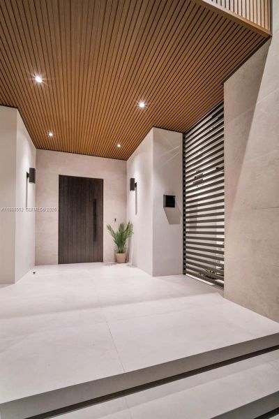 Exterior details and patio area of a home in , Miami Shores (Image 34).