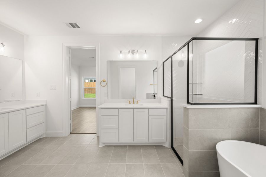 Furnished interior view inside a new home in Ridgepoint, Midlothian (Image 14).