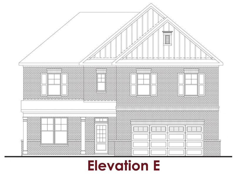 Representative rendering of the exterior for the Canterbury by Chafin Communities (Image 6).