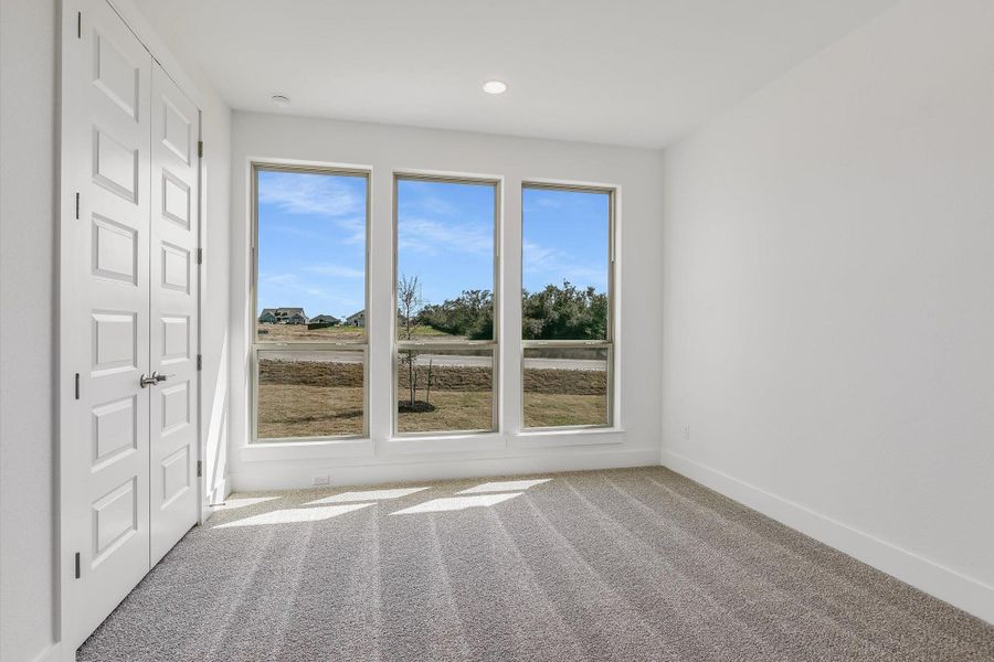 Spacious, unfurnished interior of a new home in Leander Estates, Leander (Image 36).