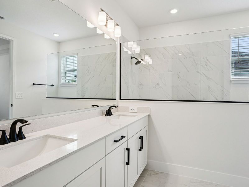 Furnished interior view inside a new home in Ridgehaven - Reserve Series, Ormond Beach (Image 5).