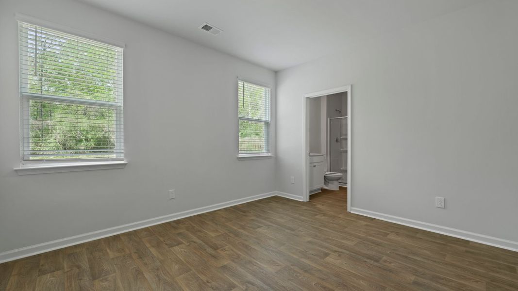 Representative unfurnished interior of a home built from the DOWNING by D.R. Horton in The Oaks at Center Station, Hollywood (Image 10).