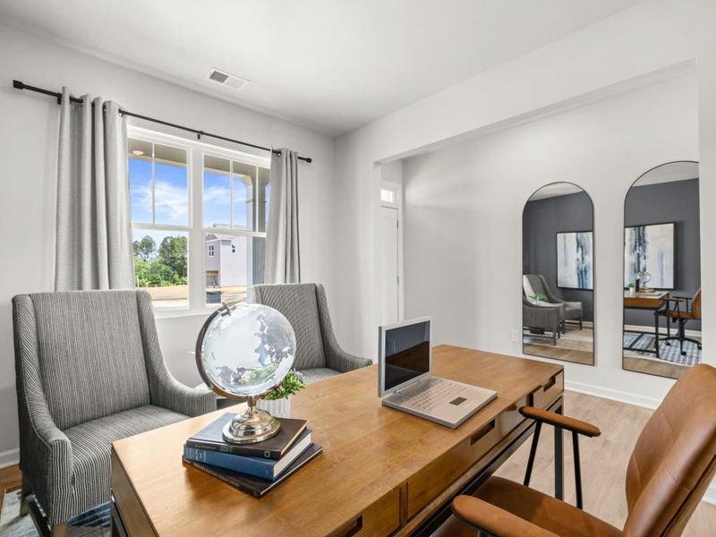Furnished interior view inside a new home in Oakleigh Glen, Dallas (Image 12).