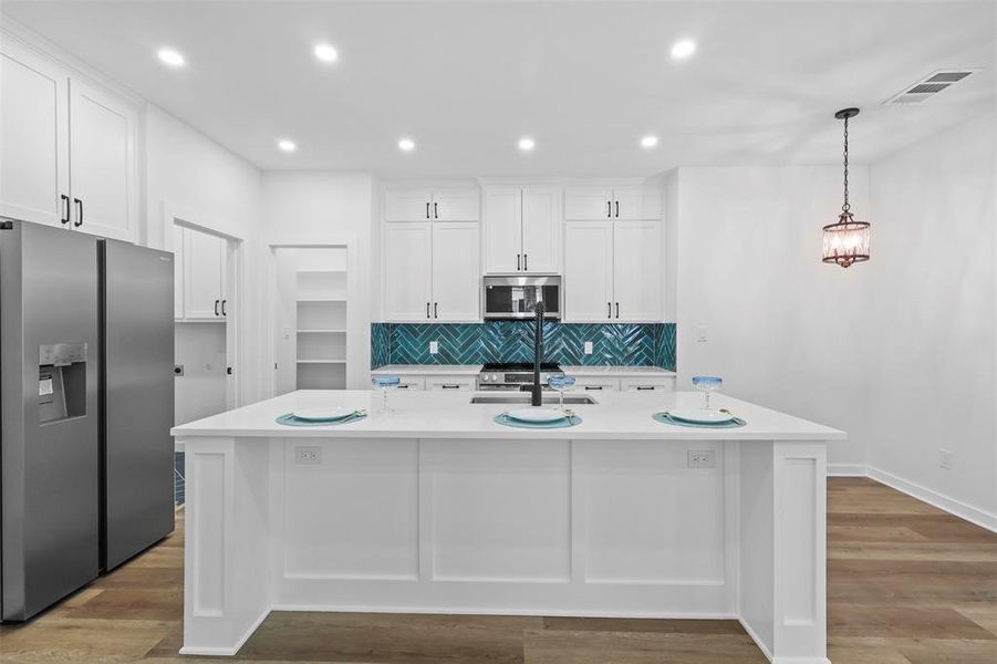 Furnished interior view inside a new home in , Mabank (Image 4). Furnished interior view inside a new home in , Mabank (Image 4).