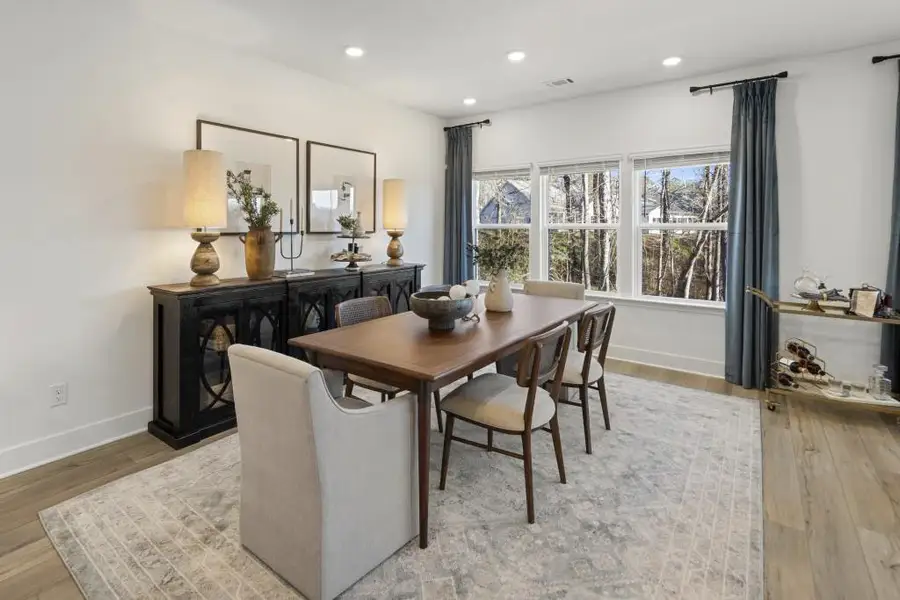 Furnished interior view inside a new home in The Court at Gainesville Township, Gainesville (Image 6).